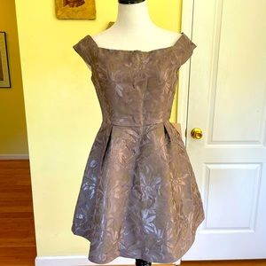 NWT Forever21 Jacquard Satin Dress